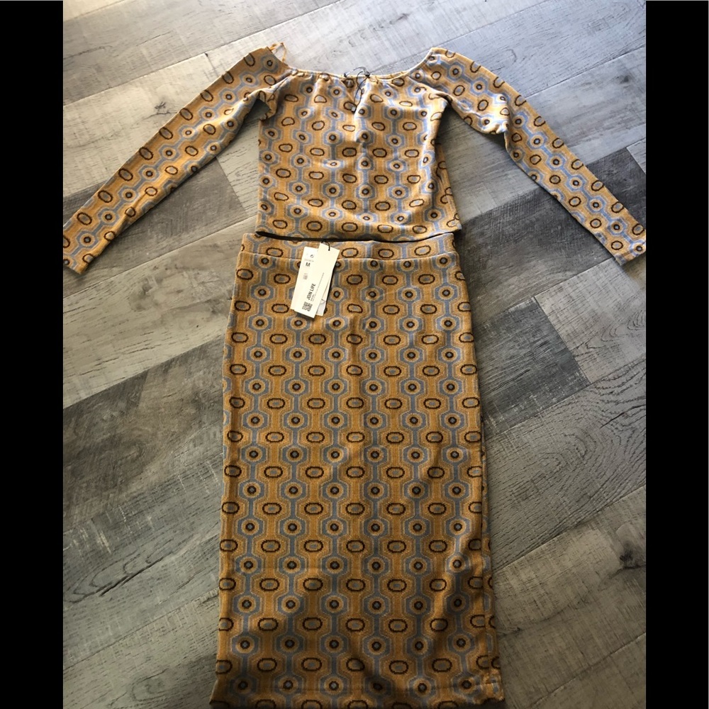 Beautifully Set From Zara Skirt & Top